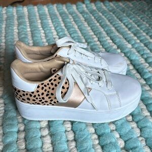 Size 7 sneakers only worn once.